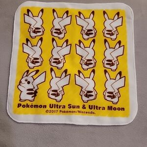 Mini Anime Nintendo Pokemon Sun & Moon Pikachu Towel